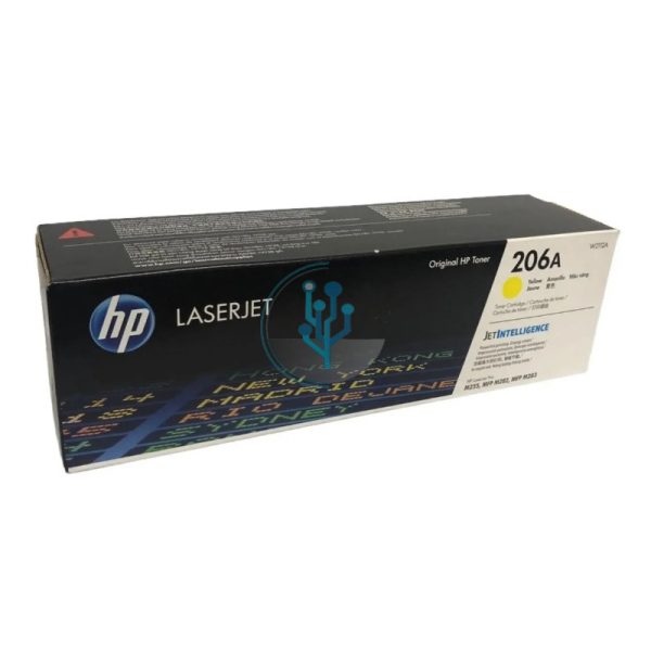 Toner HP W2112A (206a) M255, M283fdw Yellow 1,250 Paginas