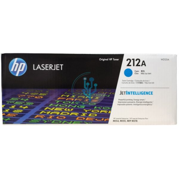 Toner HP W2121A (212a) M554DN / M555DN Cian 4,500 Paginas