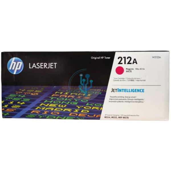 Toner HP W2123A (212a) M554DN / M555DN Magenta 4,500 Paginas