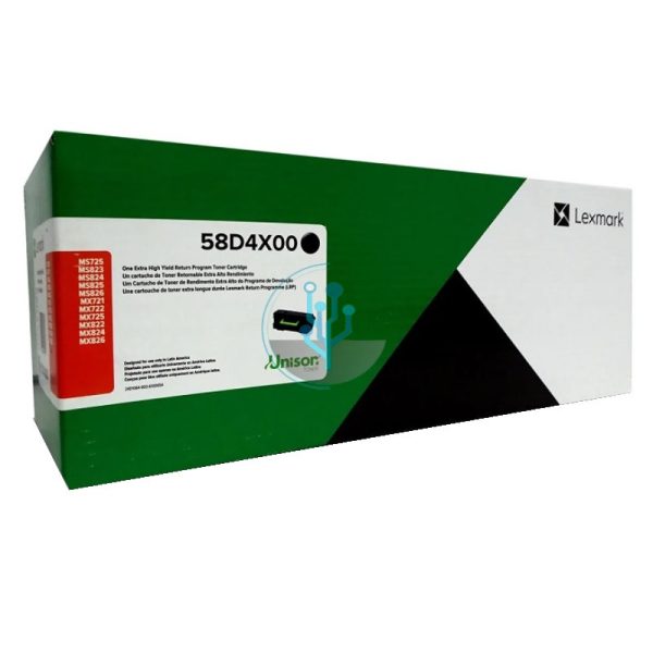 Toner Lexmark 58D4X00 MS725, MX822, MX826 35,000 Paginas