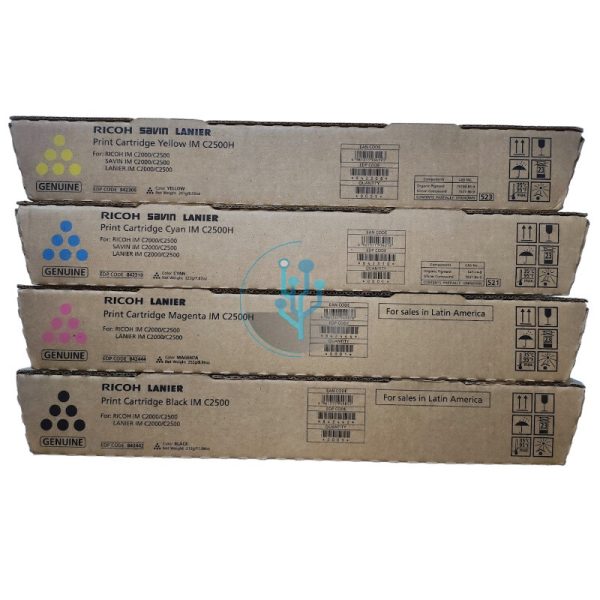 Toner Ricoh IM C2500, IMC2000 pack 4 Colores