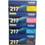 Kit de Toneres Brother TN217 Originales (4 Colores)