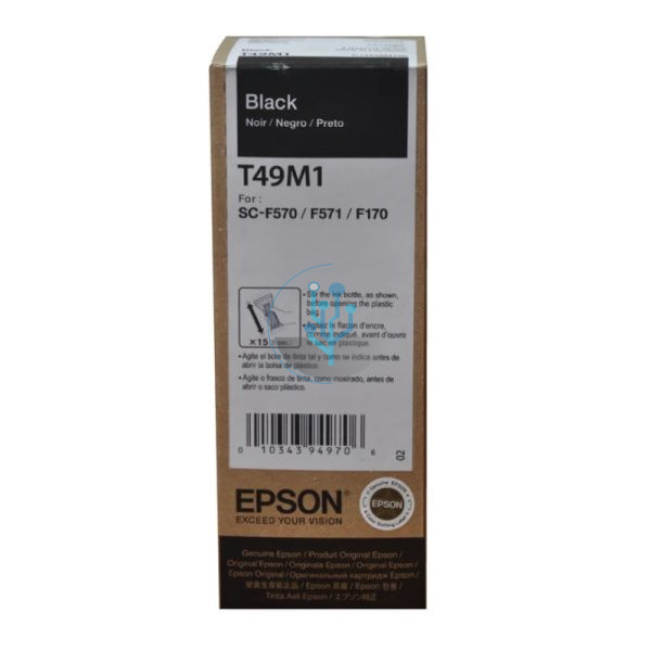 Tinta Epson T49M120 Negro SureColor F570, F170 140ml.