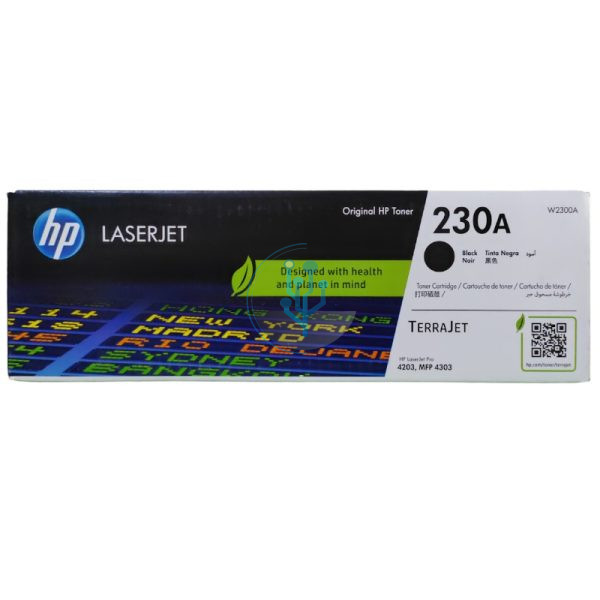 Toner HP W2300A (230a) L.J. 4303 Black 2,000 Paginas