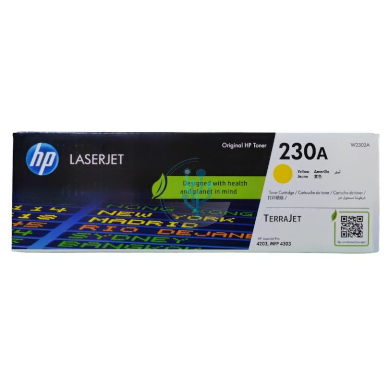 Toner HP W2302A (230a) L.J. 4303 Yellow 1,800 Paginas