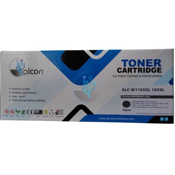 Toner HP Compatible W1105XL 105xl 107w,135w, 137fnw 5k.