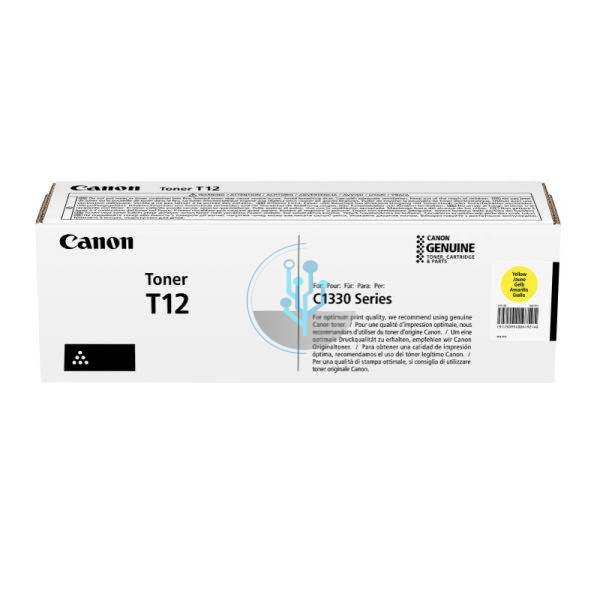 Toner Canon T12 Yellow I-SENSYS C1330 5,300 Paginas