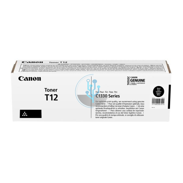 Toner Canon T12 Negro I-SENSYS C1330 7,400 Paginas