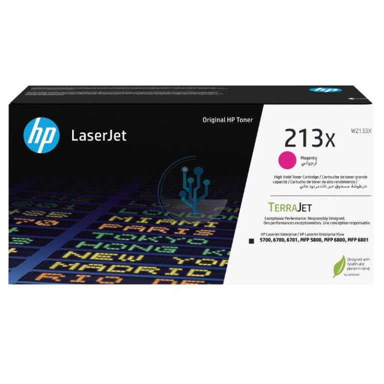 Toner HP W2133X (213x) l.j. 5800 Magenta 6k.