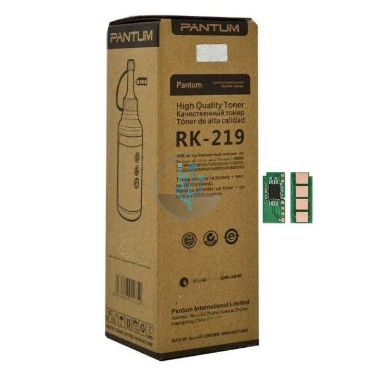 Recarga Toner Pantum RK-219 Negro P2509w, M6509 1,600 pg.