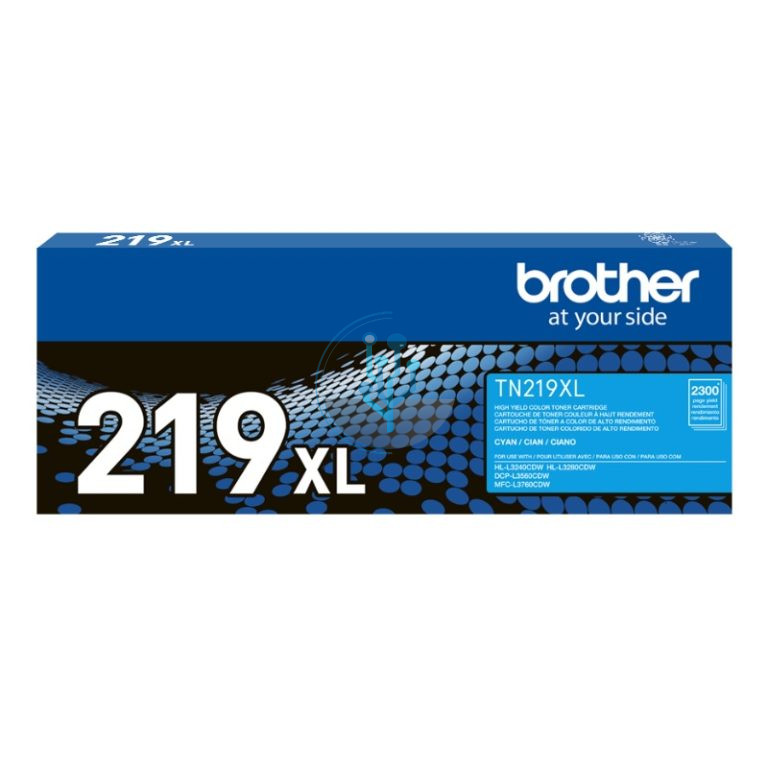 Toner Brother TN219XLC Cian Mfc-L3760cdw 2300 Paginas