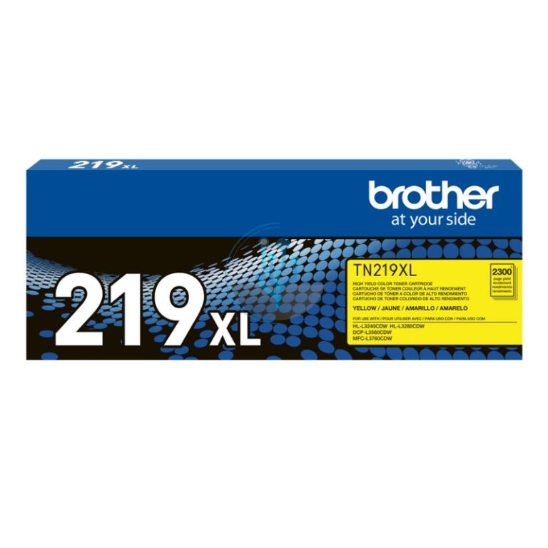 Toner Brother TN219XLY Amarillo Mfc-L3760cdw 2300 Paginas