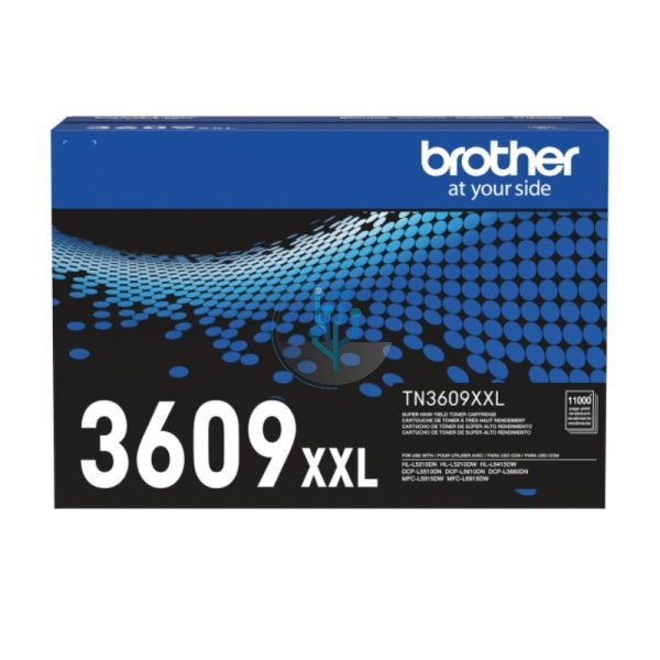 Toner Brother Tn3609XXL Negro Dcpl5660dn, Mfcl6915dw 11k.