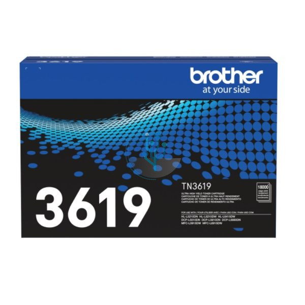 Toner Brother Tn3619 Negro Dcpl5660dn, Mfcl6915dw 18k.