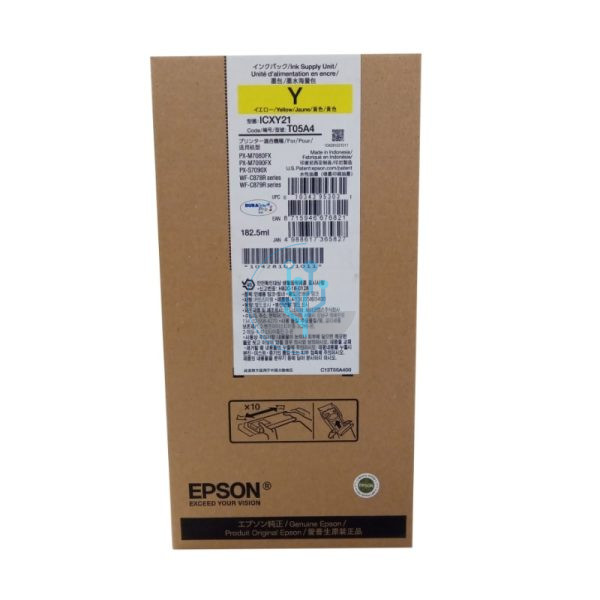 Tinta Epson T05A400 Yellow wf c878r, C879r 20,000 Paginas