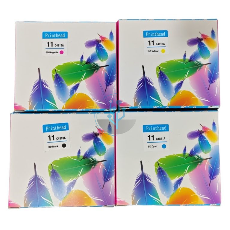 Kit de Cabezales HP 11 c4810a, c4811a, c4812a, c4813a Compatibles