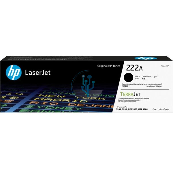 Toner HP W2220A 222a Negro