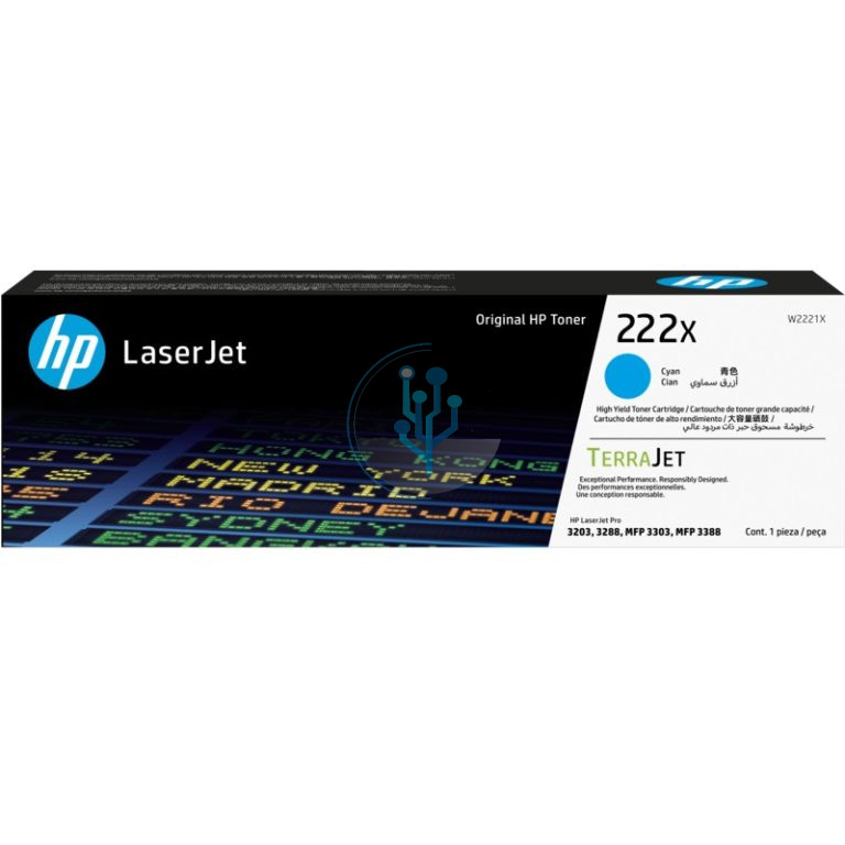 Toner HP W2221X 222x Cian