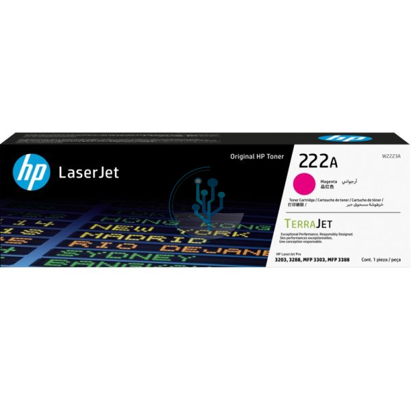 Toner HP W2223A 222a Magenta