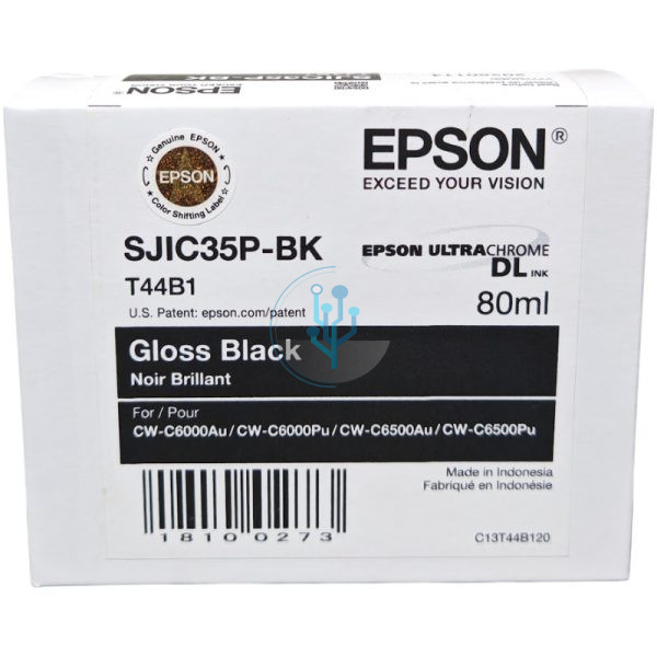 Tinta Epson T44B120 SJIC35P-BK CW-C6000Au, C6500 Negro