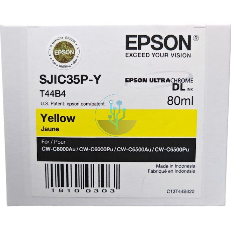 Tinta Epson T44B420 SJIC35P-Y CW-C6000Au / C6500Pu Yellow 80ml