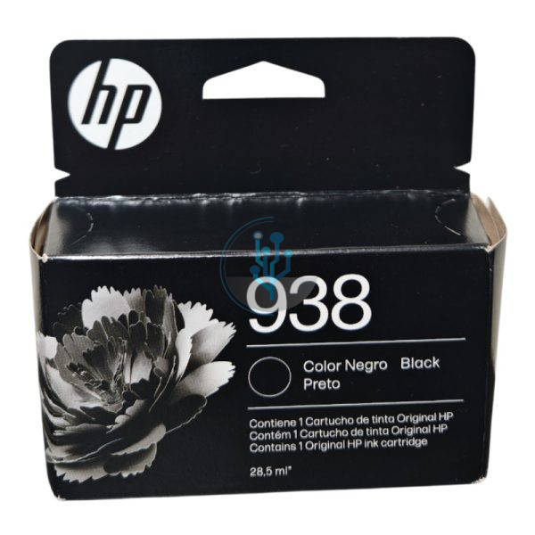 Tinta HP 4S6X8PL (938) Negro OfficeJet Pro 9130, 9730 1250 Páginas