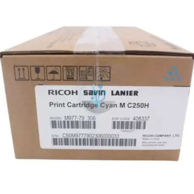 Toner Ricoh MC250H Cian (408337) MC 251 / PC 311 6,300 Páginas