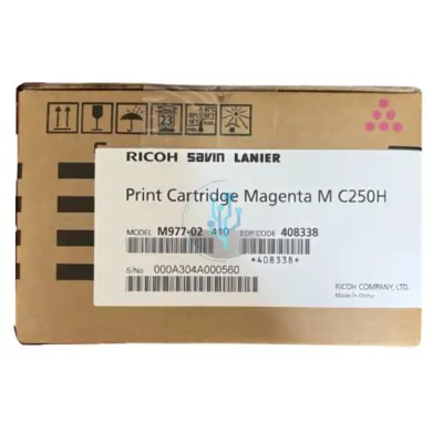 Toner Ricoh MC250H Magenta (408338) MC 251 / PC 311 6,300 Páginas