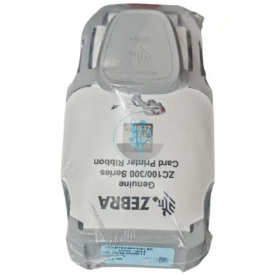 Compra el ribbon Zebra 800300-550LA original para impresora ZC300. Tecnología YMCKO, 300 impresiones a color y compatibilidad para Latinoamérica.