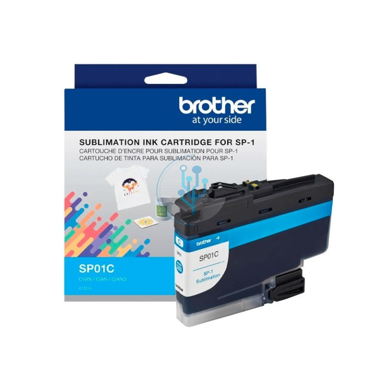 Tinta De Sublimación Brother SP01CS Cian Para SP-1 (47ml)